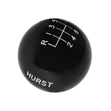 Hurst 163-1225  Shift Knob - 6-Speed - Black - Ford