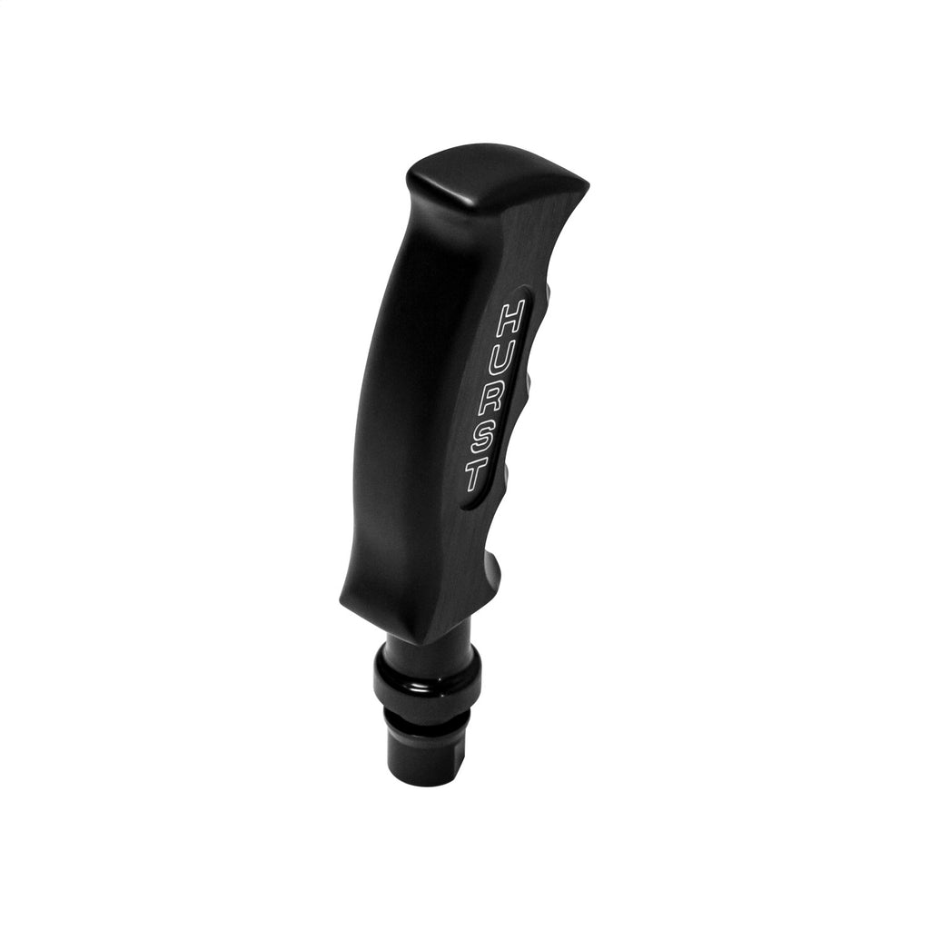 Shift-Knob-Pistol-Grip-Alum-Black-Hurst-Logo-Challenger