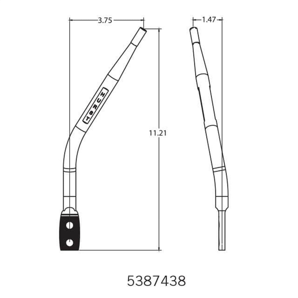 Shifter-Stick--Chrome-Oem-Round-Bar-Design