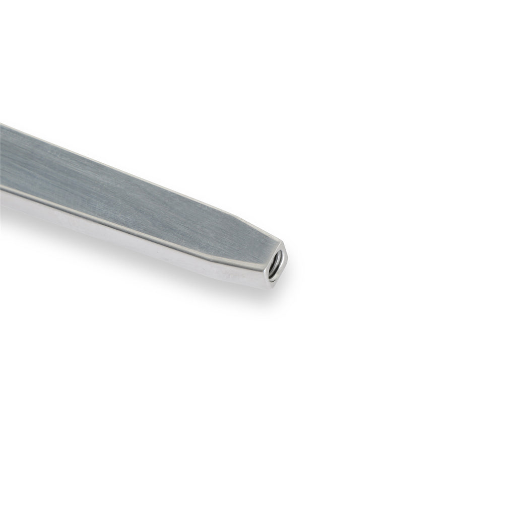Shifter-Stick-Billet-10In-Tall-5.5In-Setback-Raw-Aluminum