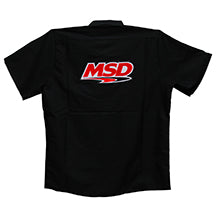 Load image into Gallery viewer, Shirt,-Msd-Logo-Shop,-Blk,-Med
