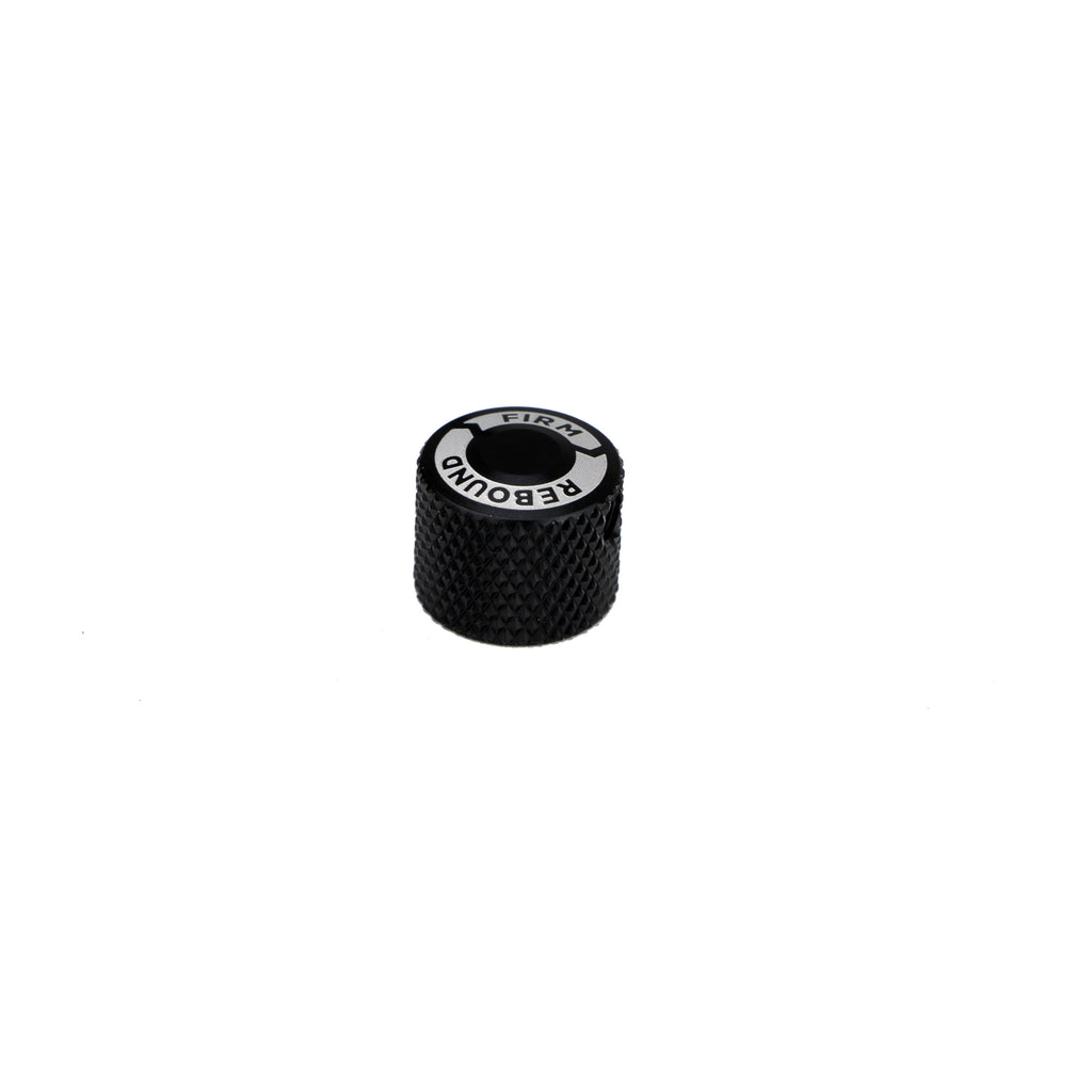 Short-Rebound-Knob-For-1.5In-Smooth-Body-Shock-Stud-Aluminum-Black