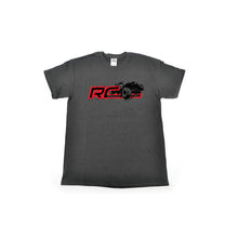Load image into Gallery viewer, Short-Sleeve-T-100-Percent-Preshrunk-Cotton-Front-Rc-Logo-WJeep-Xj-Back-Blank-Size-3Xlarge-Color-Grey