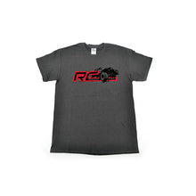 Load image into Gallery viewer, Short-Sleeve-T-100-Percent-Preshrunk-Cotton-Front-Rc-Logo-WJeep-Xj-Back-Blank-Size-Small-Color-Grey