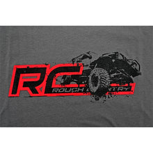 Load image into Gallery viewer, Short-Sleeve-T-100-Percent-Preshrunk-Cotton-Front-Rc-Logo-WJeep-Xj-Back-Blank-Size-Small-Color-Grey