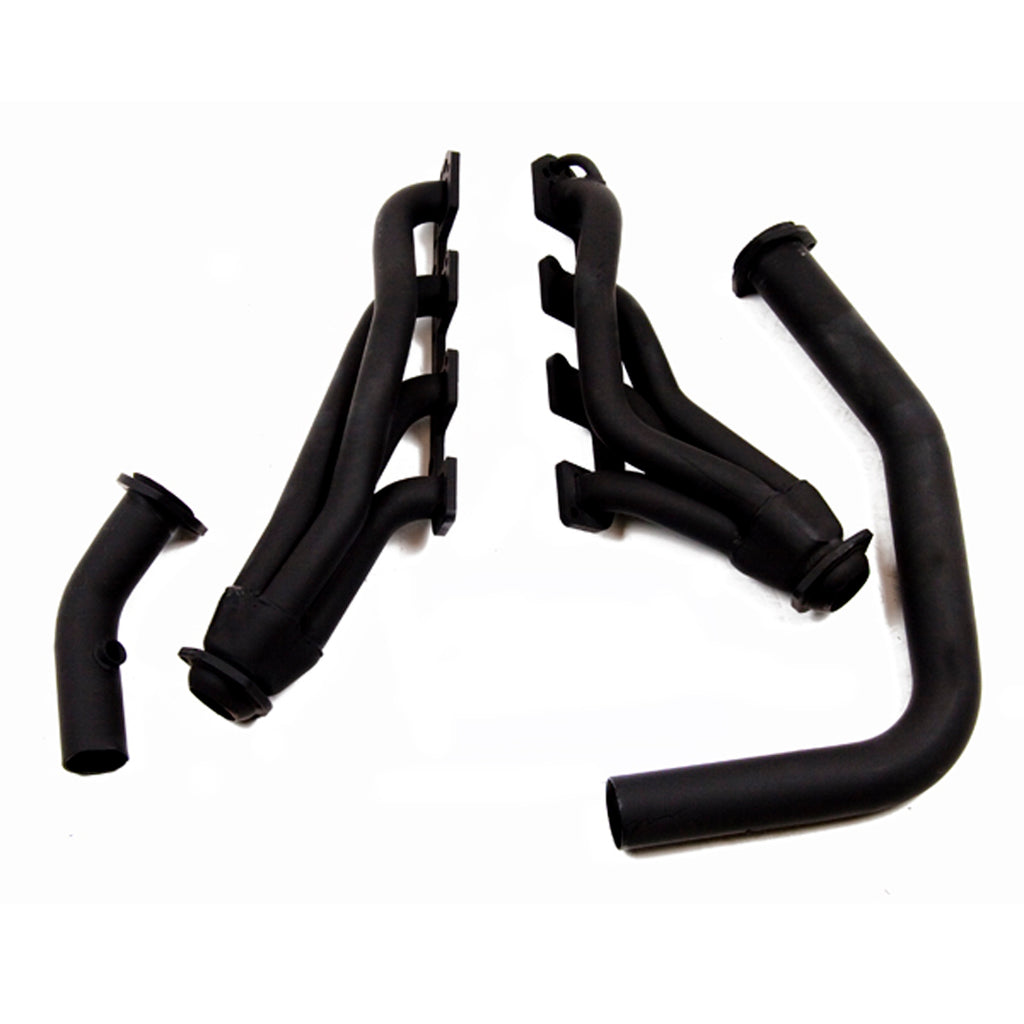 Shorty-Headers---Black-Painted