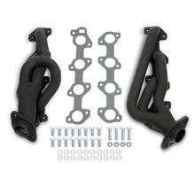 Load image into Gallery viewer, Shorty-Headers---Black-Painted