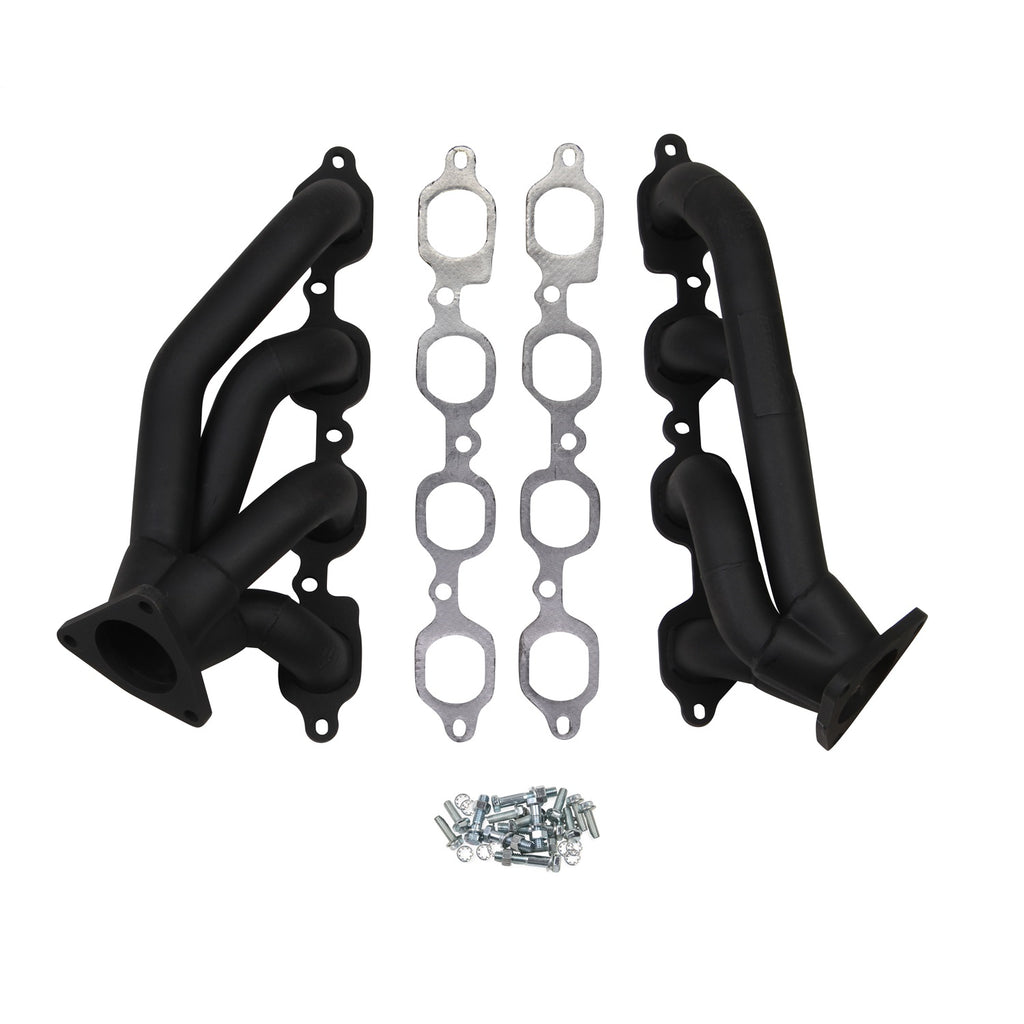 Shorty-Lt-Headers---Black-Painted-Finish