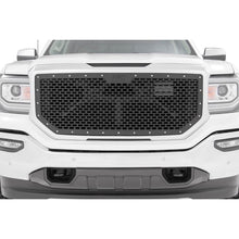 Load image into Gallery viewer, Sierra-Mesh-Grille-16-18-Sierra-1500-Black-Powdercoat-Stainless-Steel-Hardware-Rough-Country