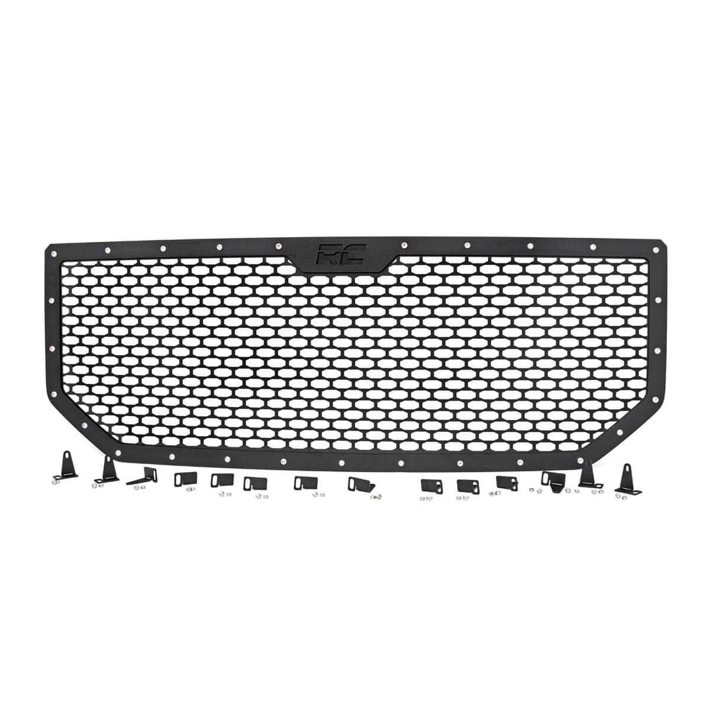 Sierra-Mesh-Grille-16-18-Sierra-1500-Black-Powdercoat-Stainless-Steel-Hardware-Rough-Country