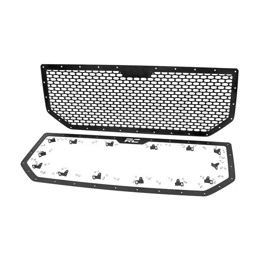Sierra-Mesh-Grille-16-18-Sierra-1500-Black-Powdercoat-Stainless-Steel-Hardware-Rough-Country