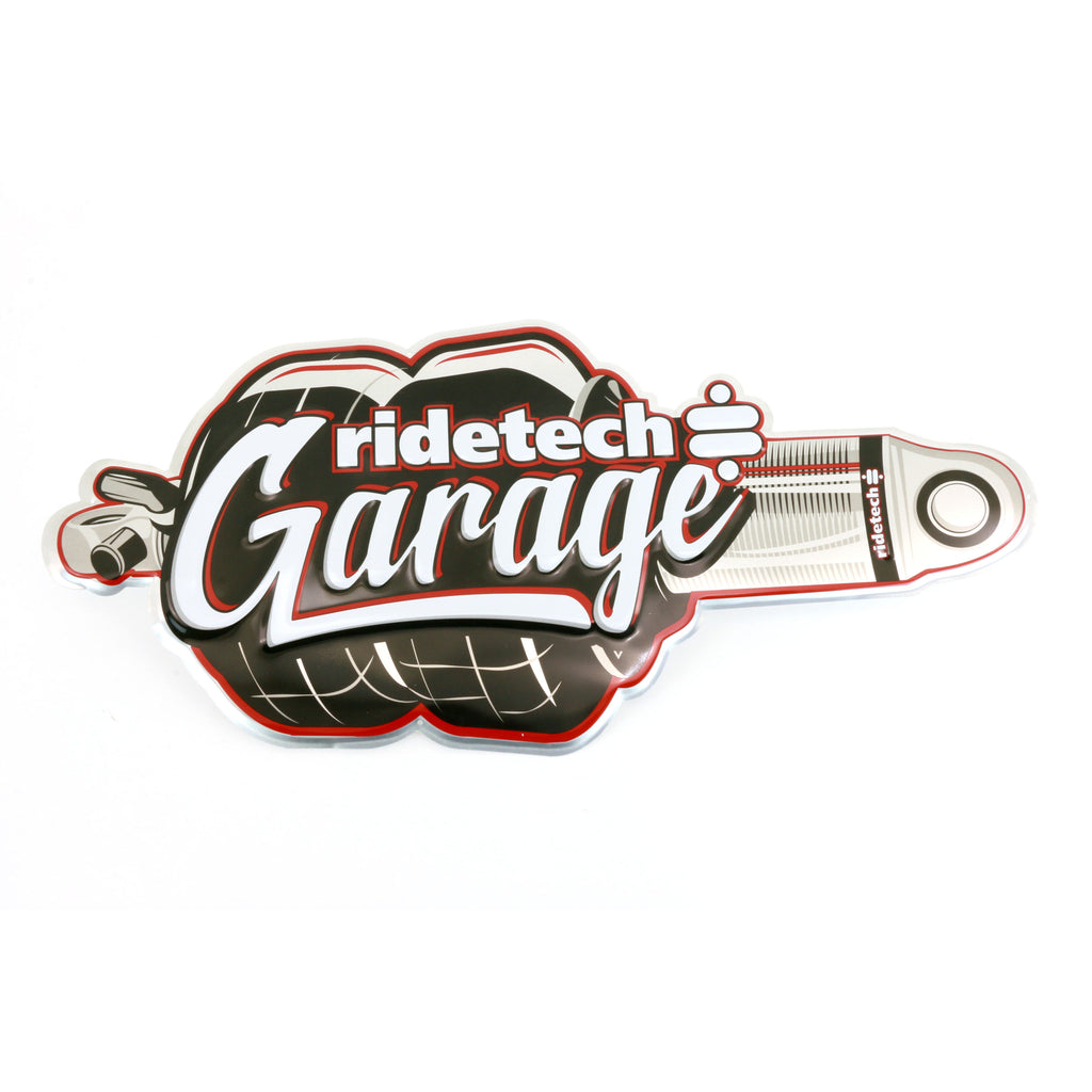 Sign-Ridetech-Garage---Shockwave-Tin-Sign