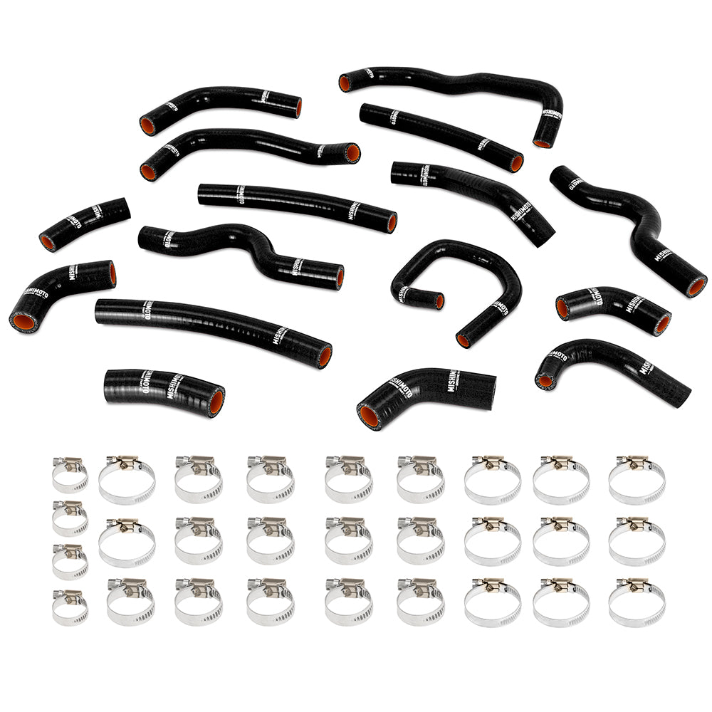 Silicone-Heater-Hose-Kit,-Fits-Toyota-Land-Cruiser-4.7L-1998-2002,-Black