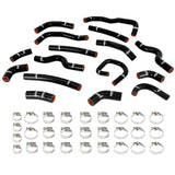 Mishimoto MMHOSE-LCR-99HHBK Silicone Heater Hose Kit, fits Toyota Land Cruiser 4.7L 1998-2002, Black
