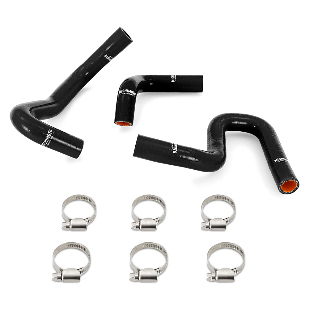 Silicone-Heater-Hose-Kit,-Toyota-4Runner-3.4L-1996-2002-WO-Rear-Heater,-Black