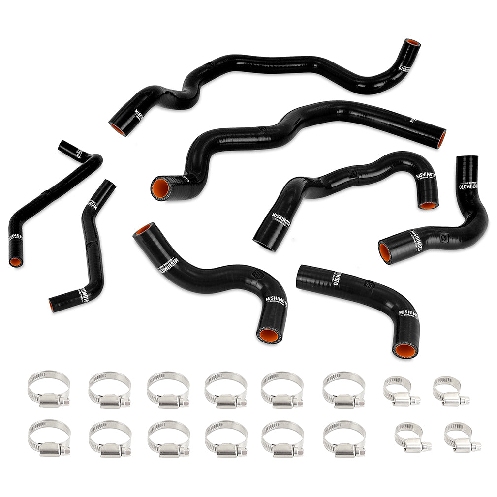 Silicone-Intercooler-Coolant-Hose-Kit,-Fits-Infiniti-Q50Q60-3.0T-2016,-Black