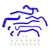 Mishimoto MMHOSE-MUS40-05BL Silicone Radiator & Heater Hose Kit, fits Ford Mustang V6 4.0L 2005-2010, Blue