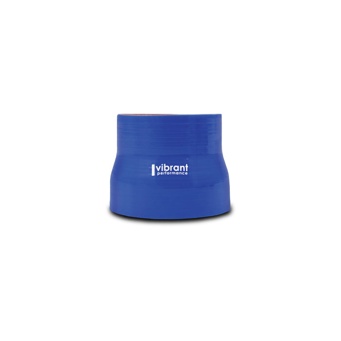 Silicone-Reducer-Coupler-5.00In-Id-X-4.00In-Id-X-4.50In-Long---Blue