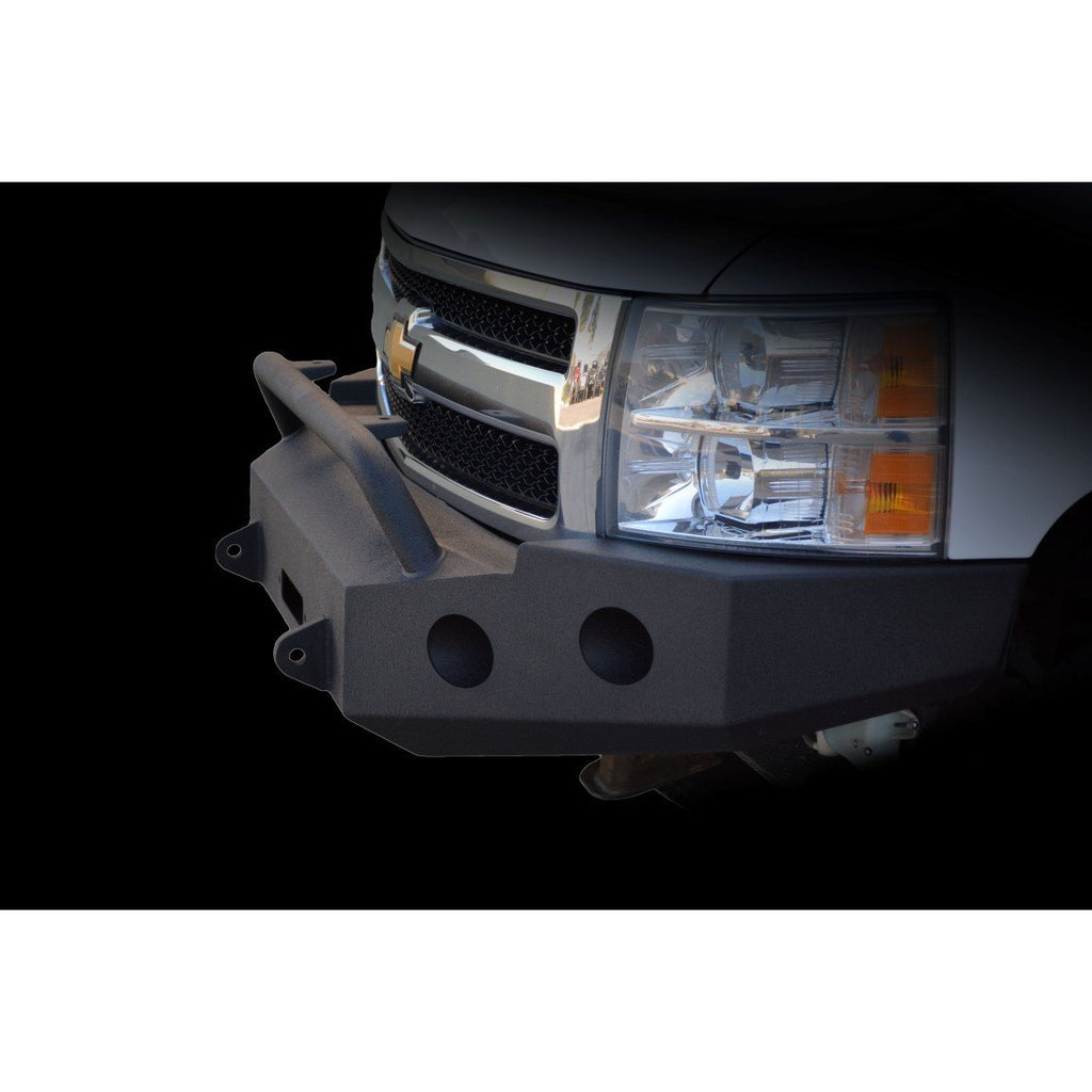 Silverado-1500-Front-Bumper-07-13-Chevy-Silverado-Black-Powdercoat-Dv8-Offroad