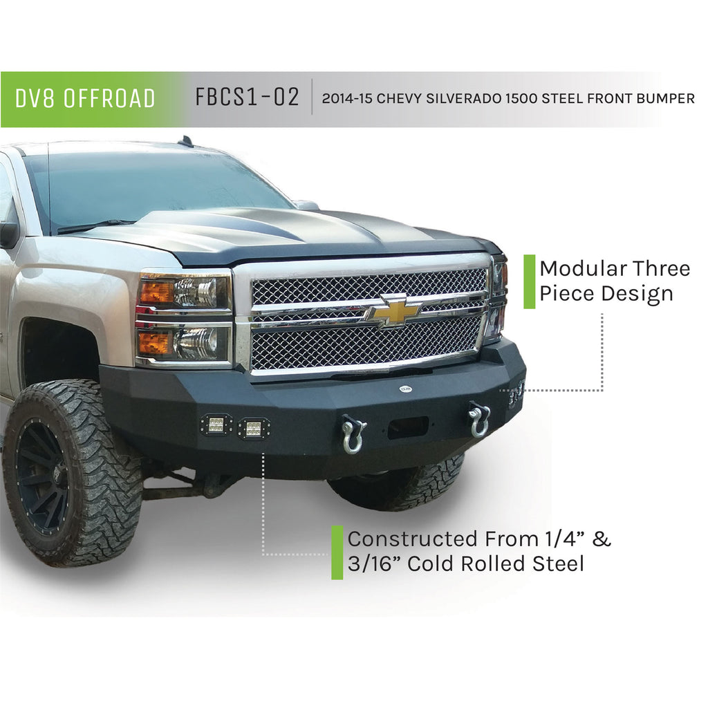 Silverado-1500-Front-Bumper-14-18-Chevrolet-Silverado-1500-Dv8-Offroad