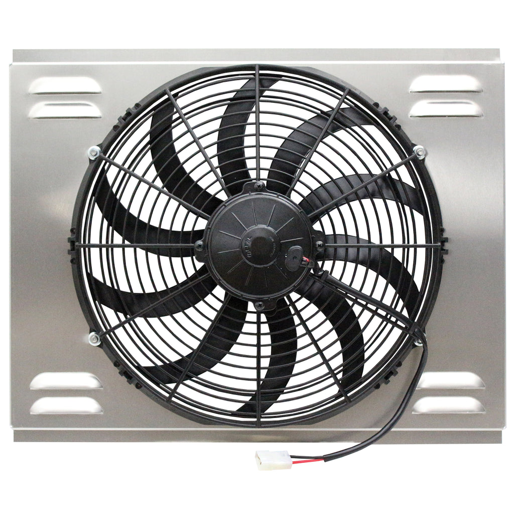 Single-14In-High-Cfm-Elec-Fan--Shroud-Assy