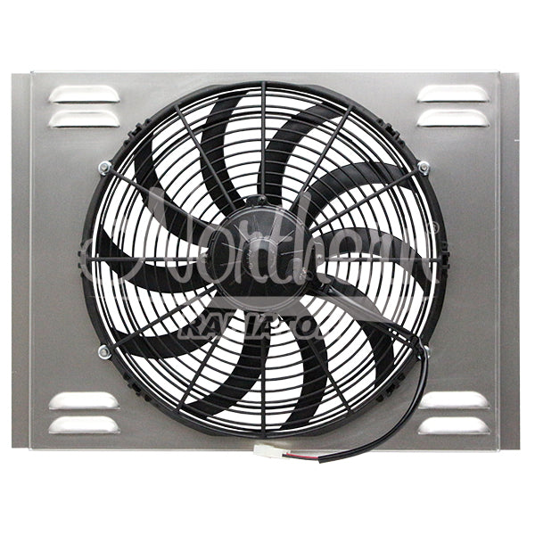 Single-14In-High-Cfm-Fan--Shroud-Assy