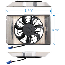Load image into Gallery viewer, Single-16-Inch-Brushless-FanShroud-Combo
