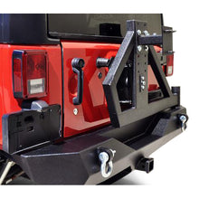 Load image into Gallery viewer, Single-Action-Rear-Bumper-And-Tire-Carrier-WBearing-Dv8-Offroad