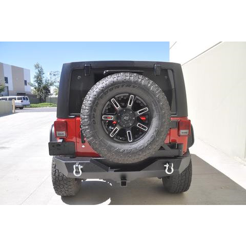 Single-Action-Rear-Bumper-And-Tire-Carrier-WBearing-Dv8-Offroad