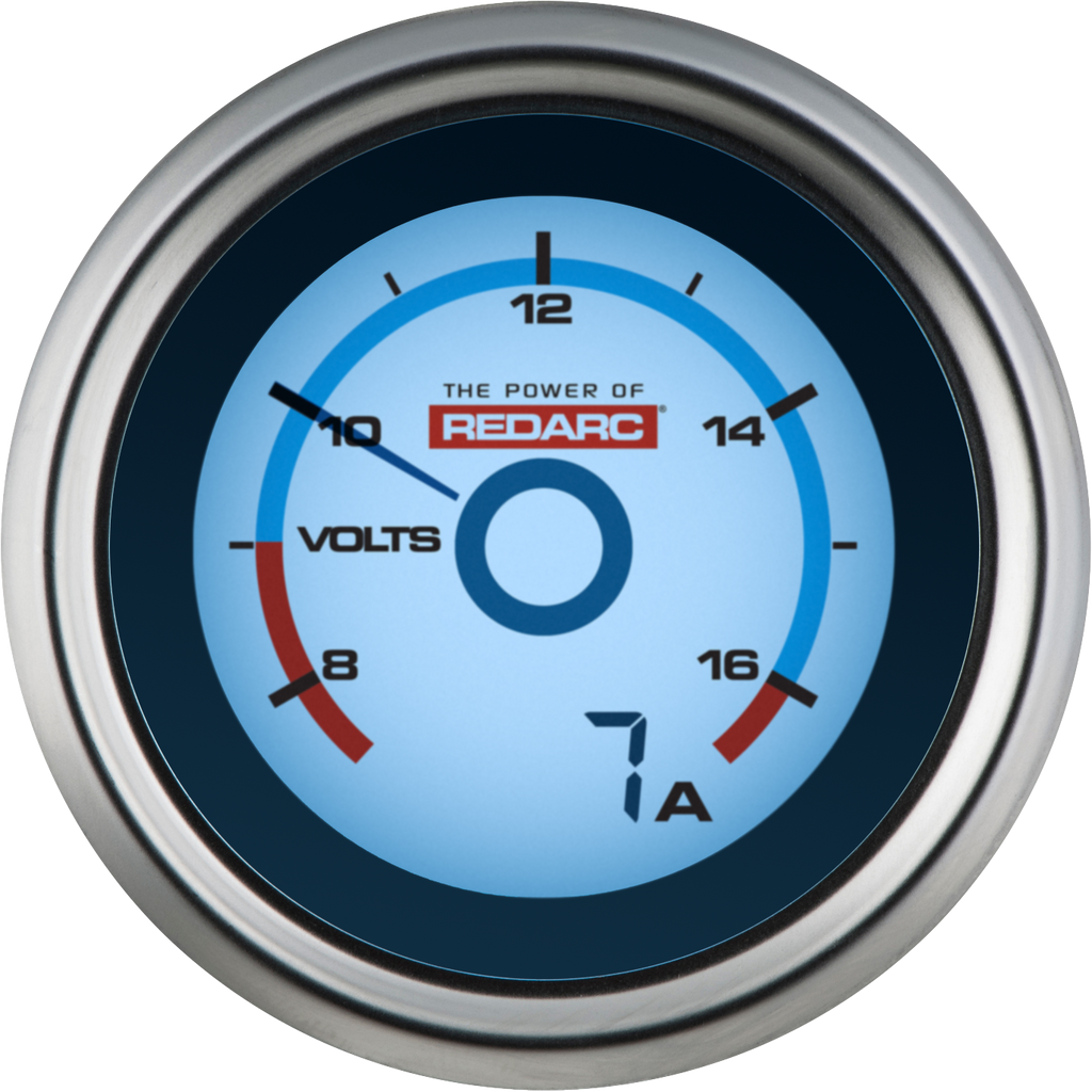 Single-Battery-Voltage-Gauge-WOptional-Current-Display---52Mm