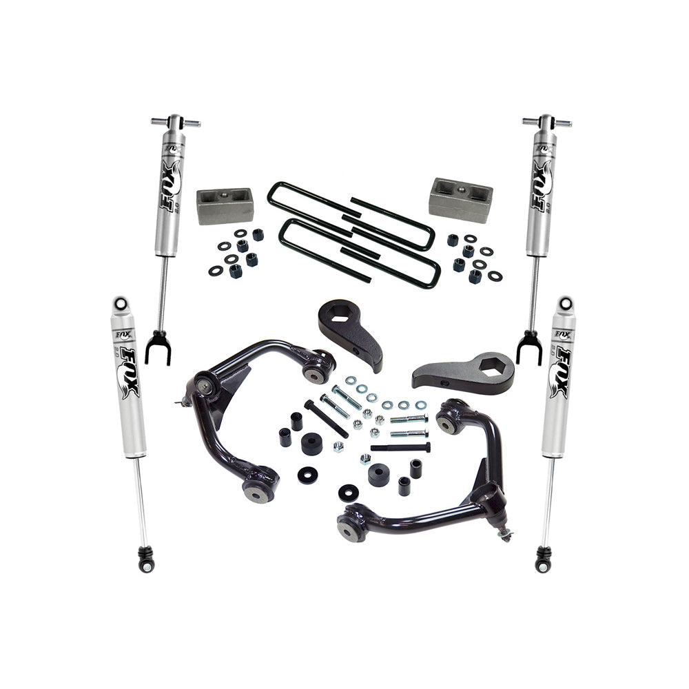 (Single-Box-Kit)-3-Inch-Lift-Kit1119-Chevy-Silverado-And-Gmc-Sierra-2500HdwFox-2.0-Series-Shocks