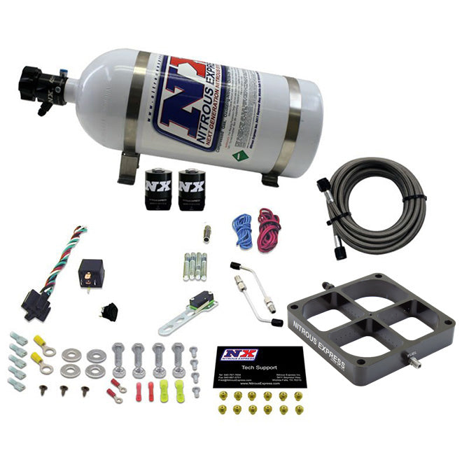 Single-Entry-Crossbar-8500-Based-Throttle-Body-Nitrous-Kit-W10Lb-Bottle