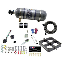 Load image into Gallery viewer, Single-Entry-Crossbar-8500-Based-Throttle-Body-Nitrous-Kit-W12Lb-Composite-Bottle