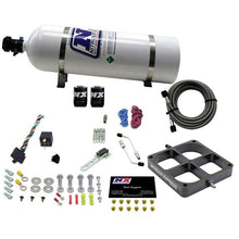 Load image into Gallery viewer, Single-Entry-Crossbar-8500-Based-Throttle-Body-Nitrous-Kit-W15Lb-Bottle