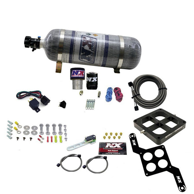Single-Entry-Crossbar-Rnc-.178-4500-Flange-Nitrous-Kit-(250-650Hp)-WComp-Bottle