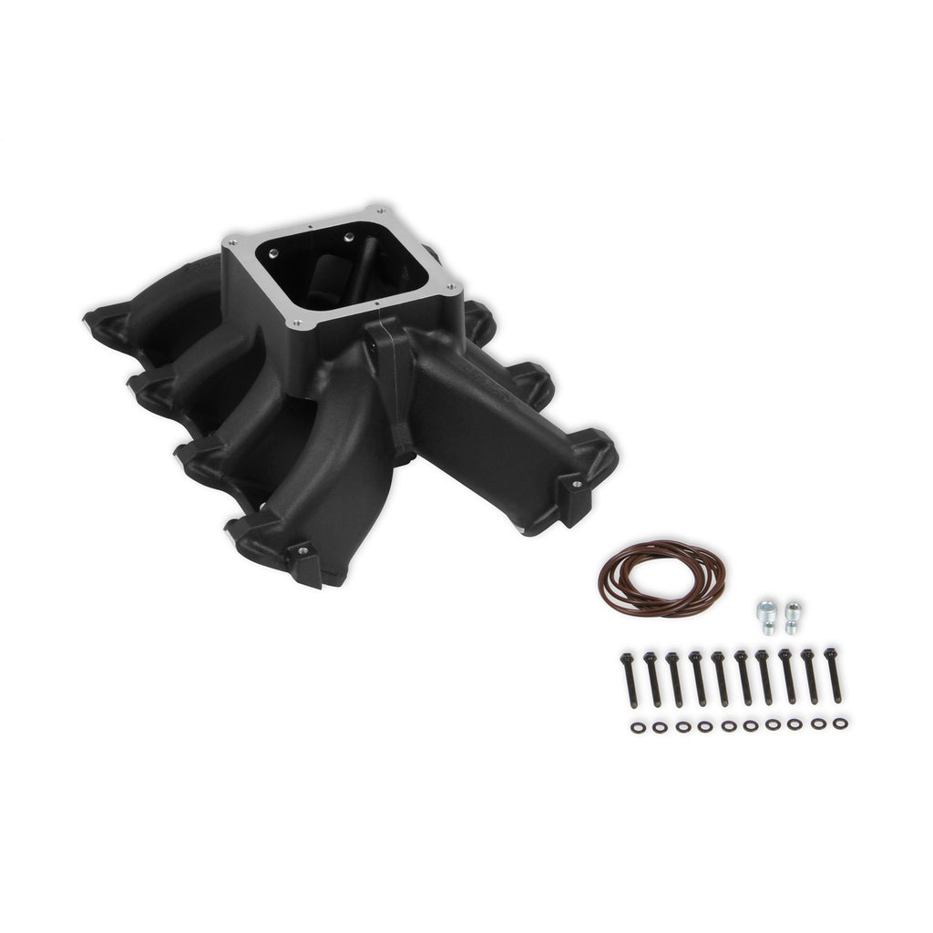 Single-Plane-4500-Carbureted-Split-Design-Race-Intake-Manifold---Gm-Ls1Ls2Ls6