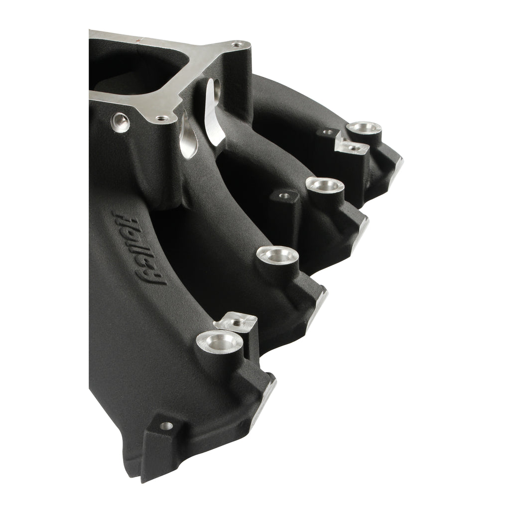 Single-Plane-Efi--Split-Design-Race-Intake-Manifold--Gm-Ls3L92--Black