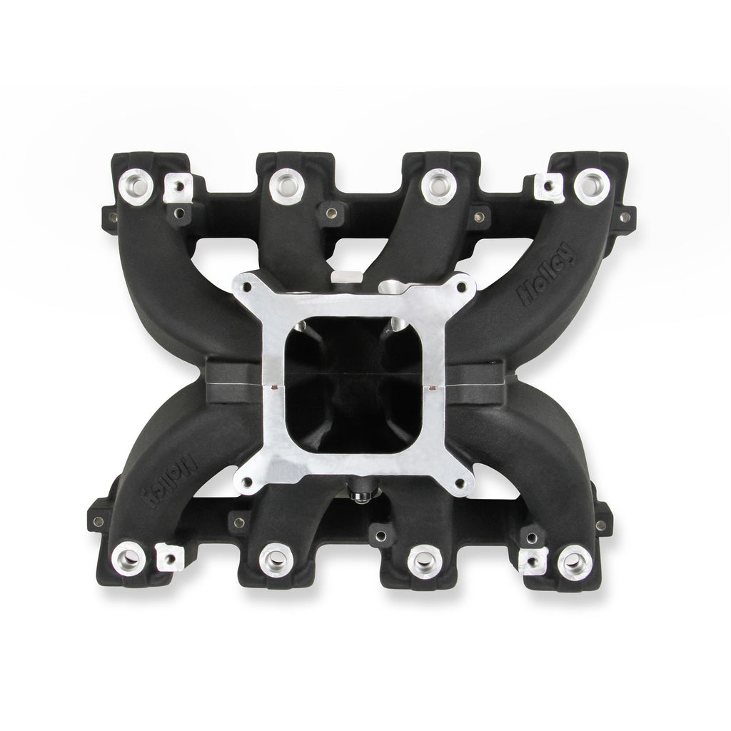 Single-Plane-Efi--Split-Design-Race-Intake-Manifold--Gm-Ls3L92--Black