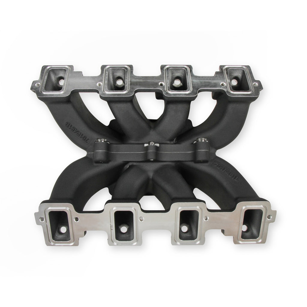 Single-Plane-Efi--Split-Design-Race-Intake-Manifold--Gm-Ls3L92--Black