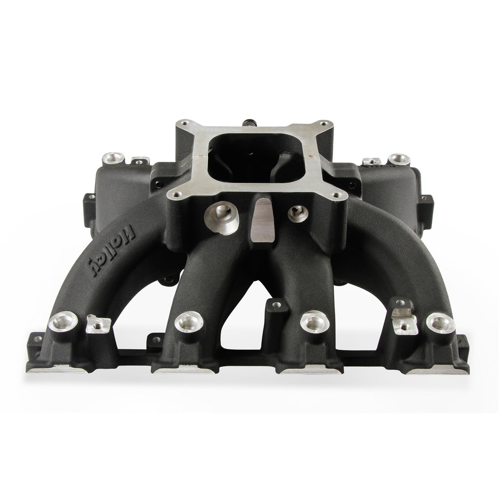 Single-Plane-Efi--Split-Design-Race-Intake-Manifold--Gm-Ls3L92--Black