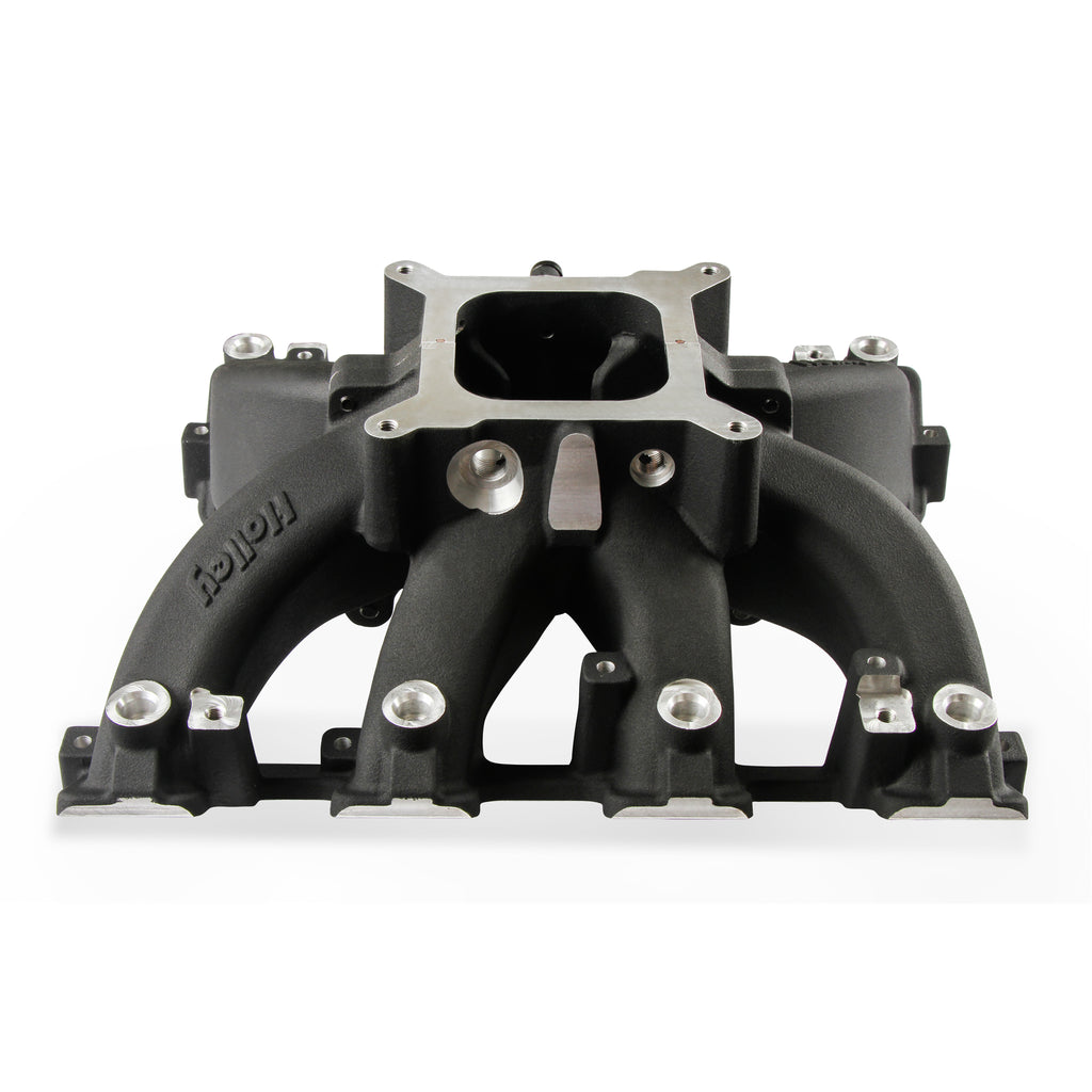 Single-Plane-Efi--Split-Design-Race-Intake-Manifold--Gm-Ls3L92--Black