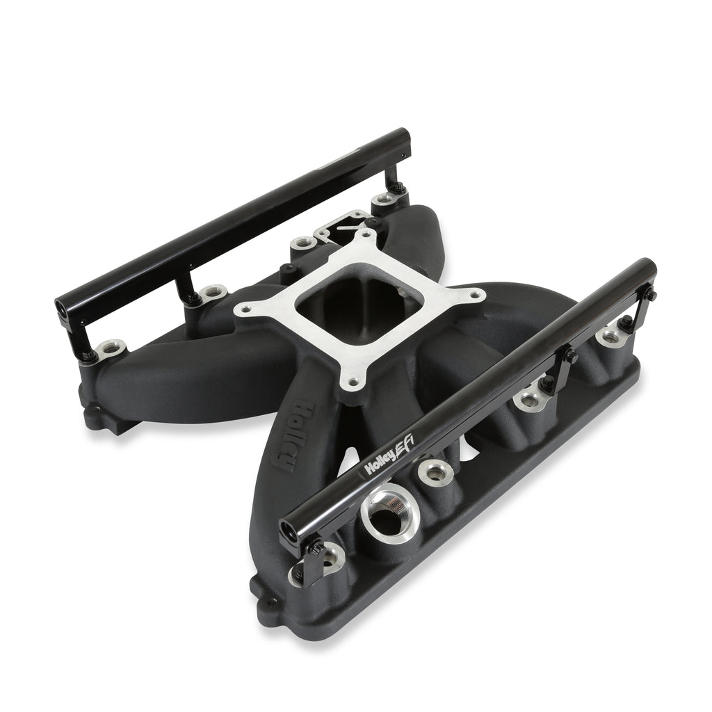 Single-Plane-Intake-Manifold-For-Gen-Iii-Hemi,-Efi-Black
