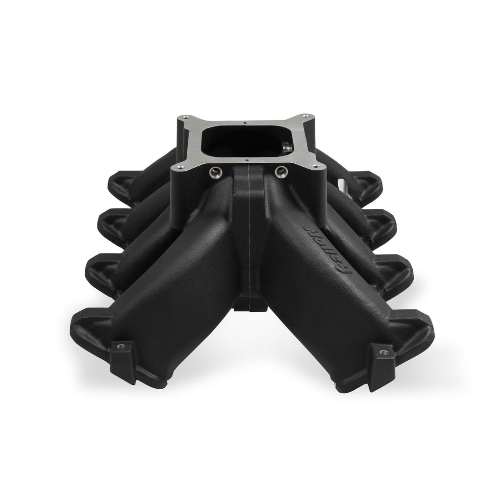 Single-Plane-Split-Design-Race-Intake-Manifold--Gm-Ls1Ls2Ls6--Black