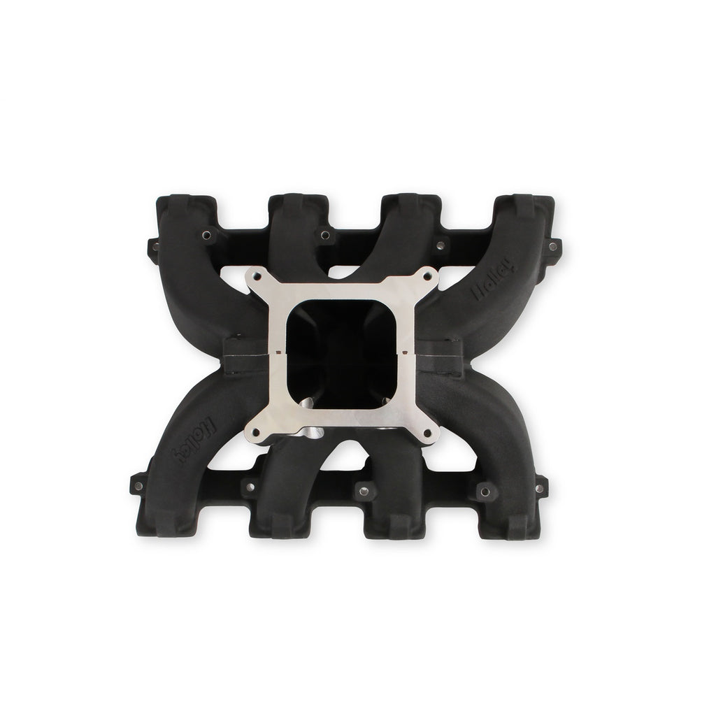 Single-Plane-Split-Design-Race-Intake-Manifold--Gm-Ls3L92--Black-4150