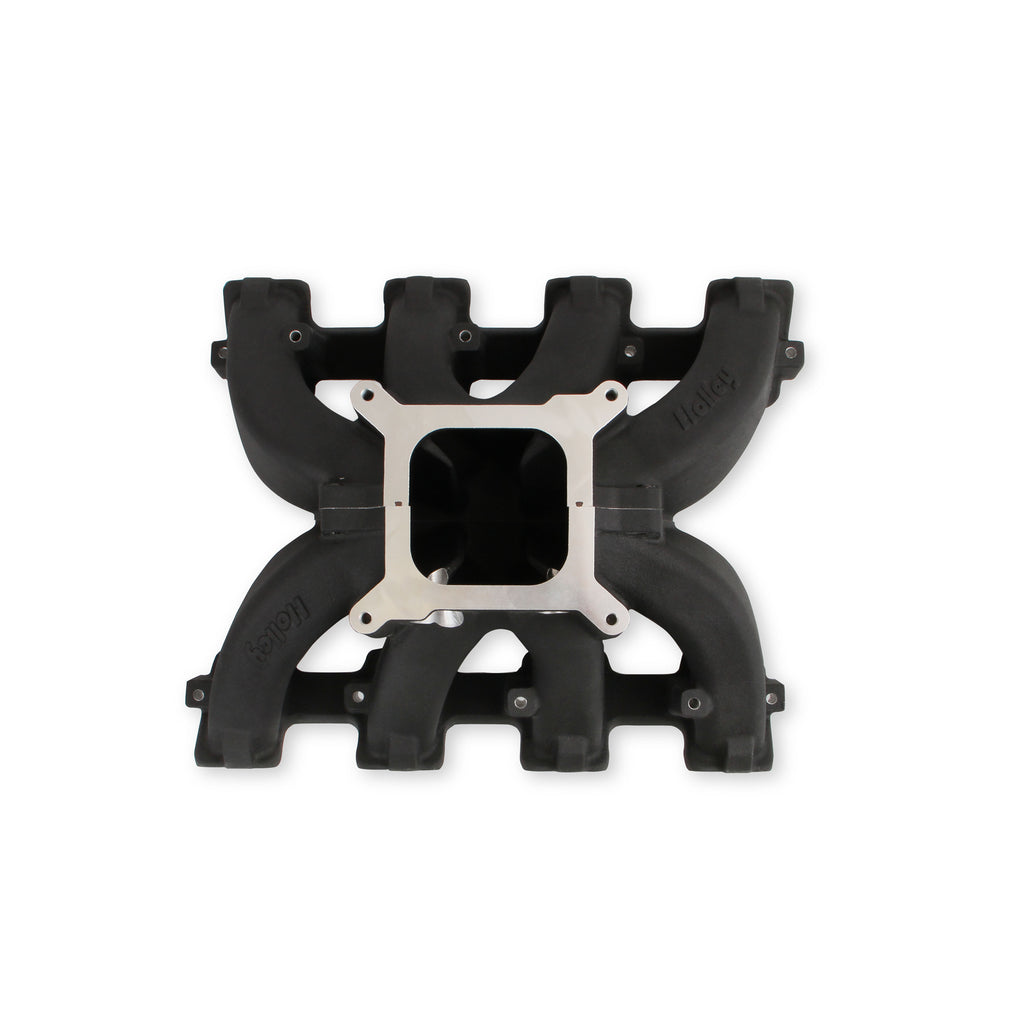Single-Plane-Split-Design-Race-Intake-Manifold--Gm-Ls3L92--Black-4150