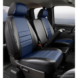 Fia Inc. SL69-40 BLUE SL60 Series - Leatherlite Simulated Leather Custom Fit Front Seat Cover- Blue