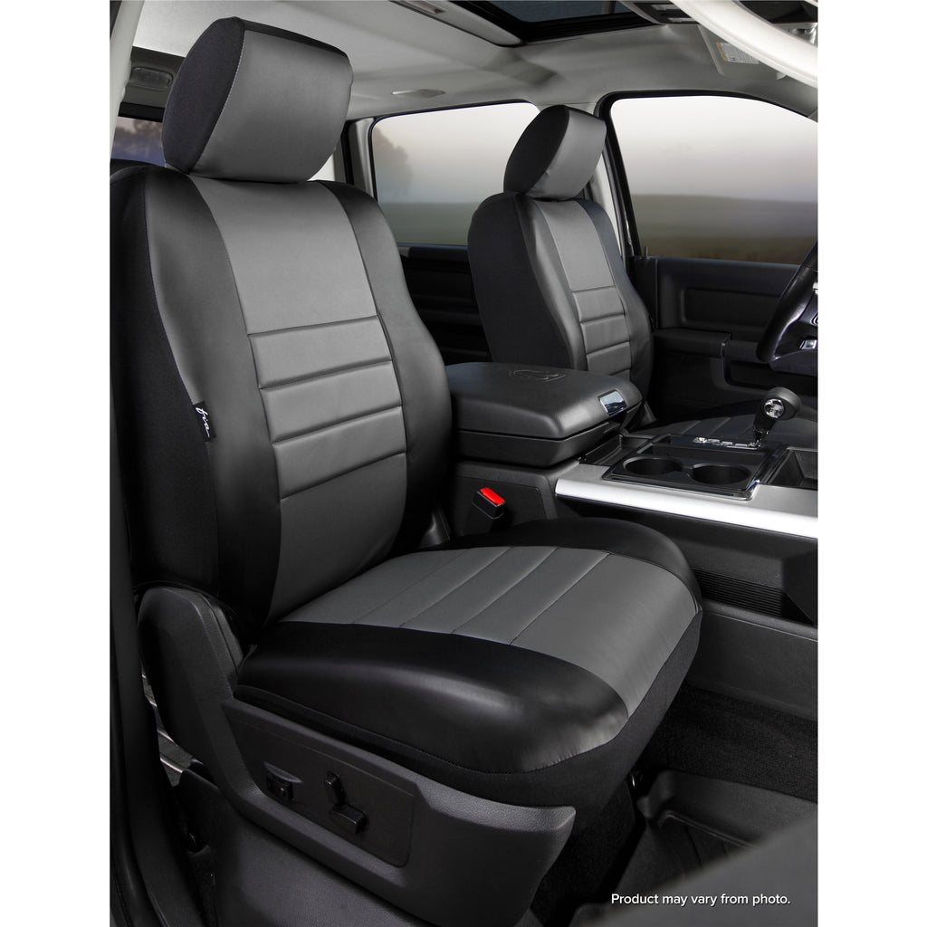 Sl60-Series---Leatherlite-Simulated-Leather-Custom-Fit-Front-Seat-Cover--Gray
