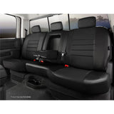 Fia Inc. SL62-39 BLK/BLK SL60 Series - Leatherlite Simulated Leather Custom Fit Rear Seat Cover- Black