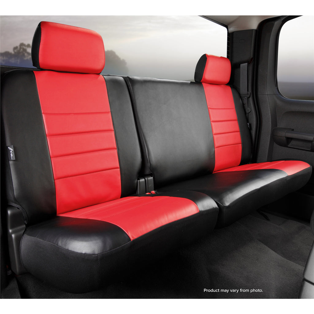 Sl60-Series---Leatherlite-Simulated-Leather-Custom-Fit-Rear-Seat-Cover--Red