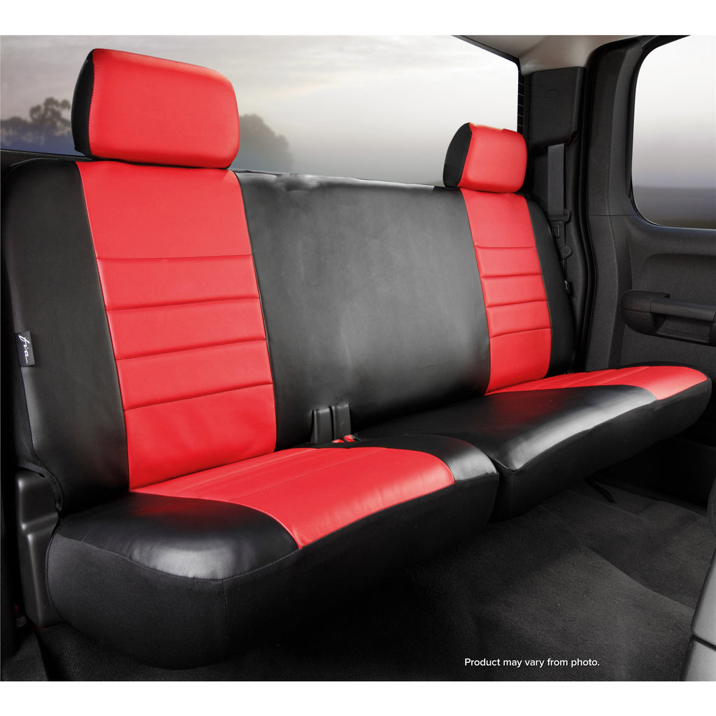 Sl60-Series---Leatherlite-Simulated-Leather-Custom-Fit-Rear-Seat-Cover--Red